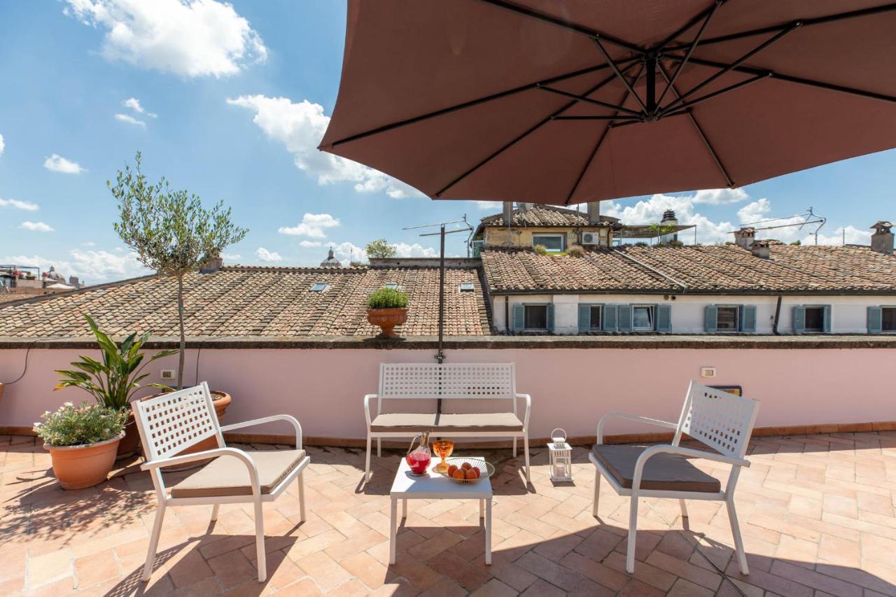 Iflat Penthouse In Campo De' Fiori Lägenhet *