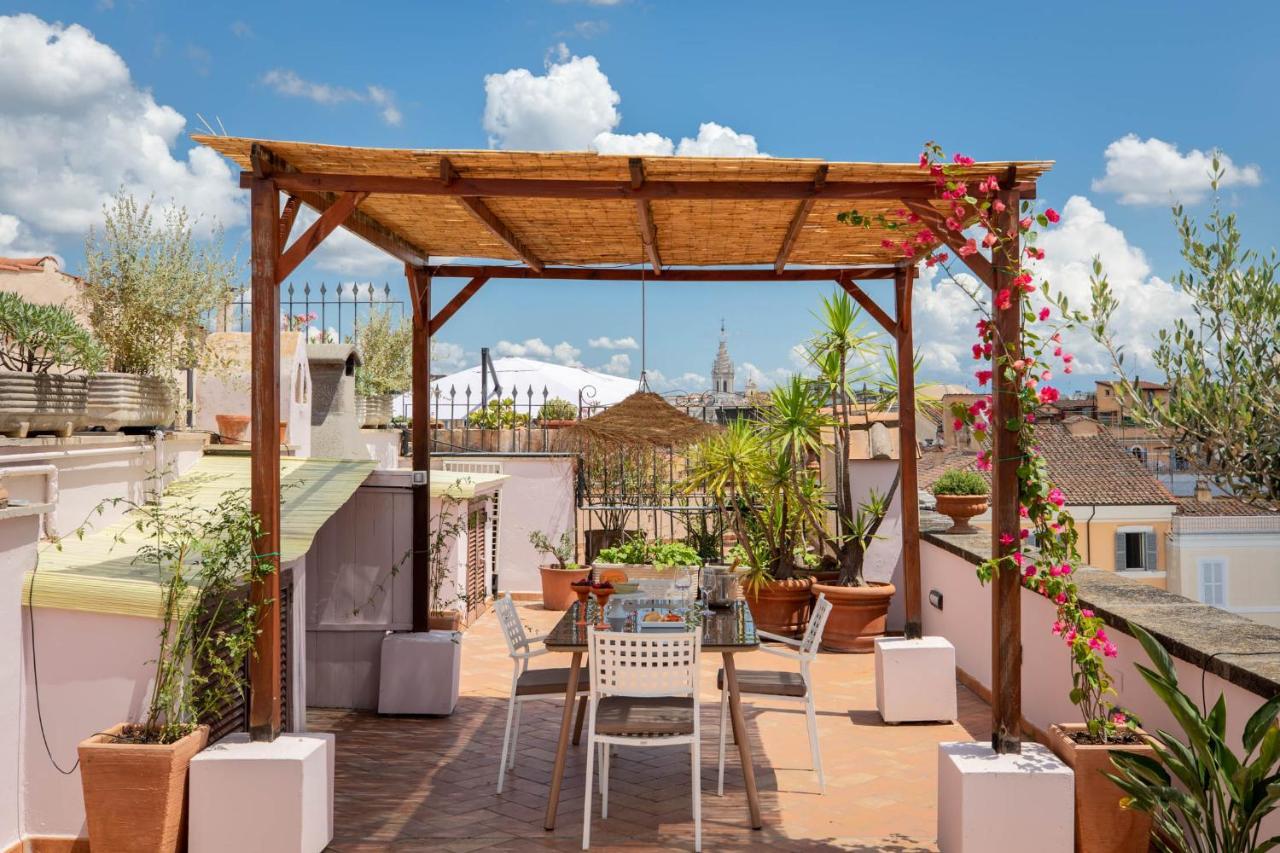 Iflat Penthouse In Campo De' Fiori Lägenhet Rom